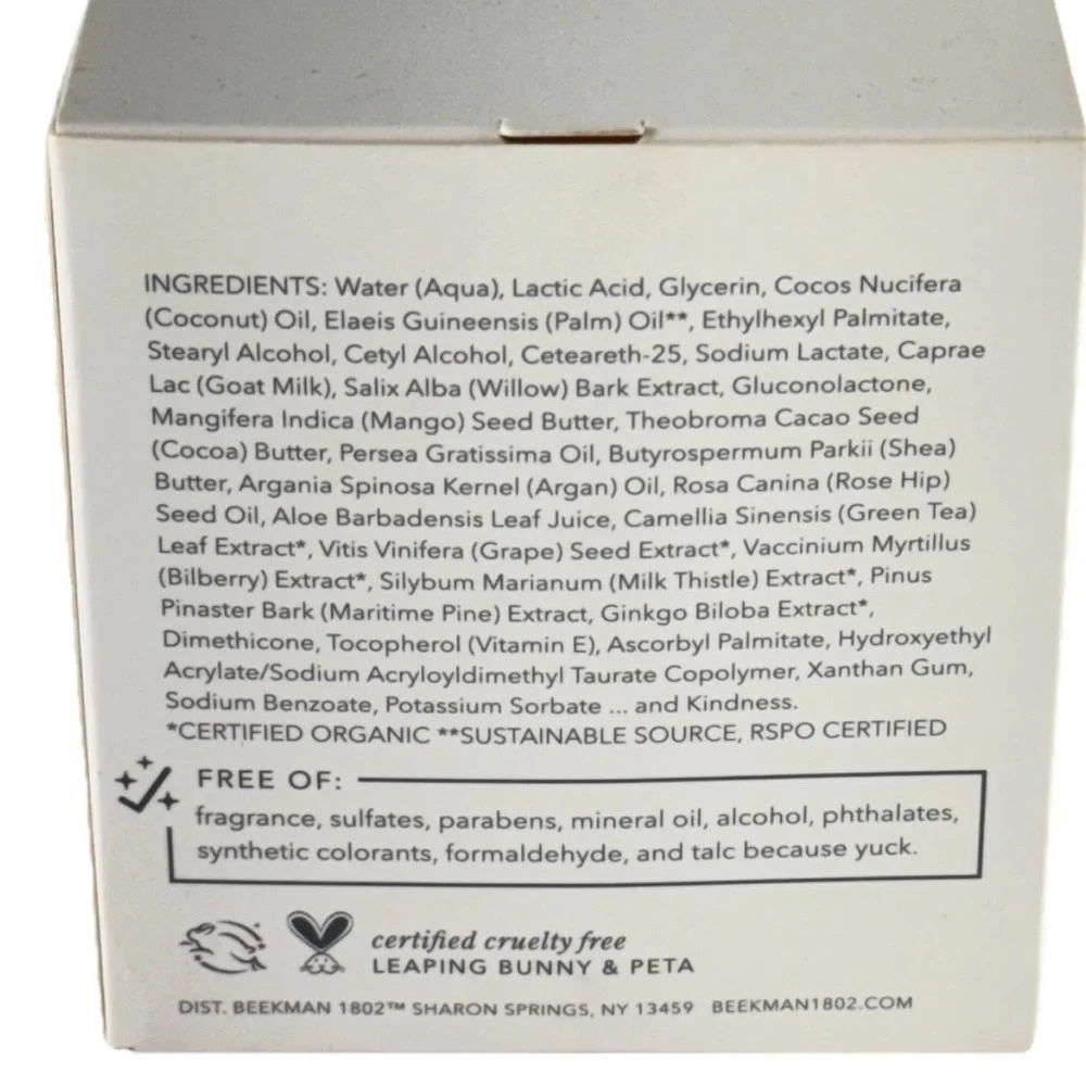 Beekman 1802 Nourishing Body Cream 8 fl oz